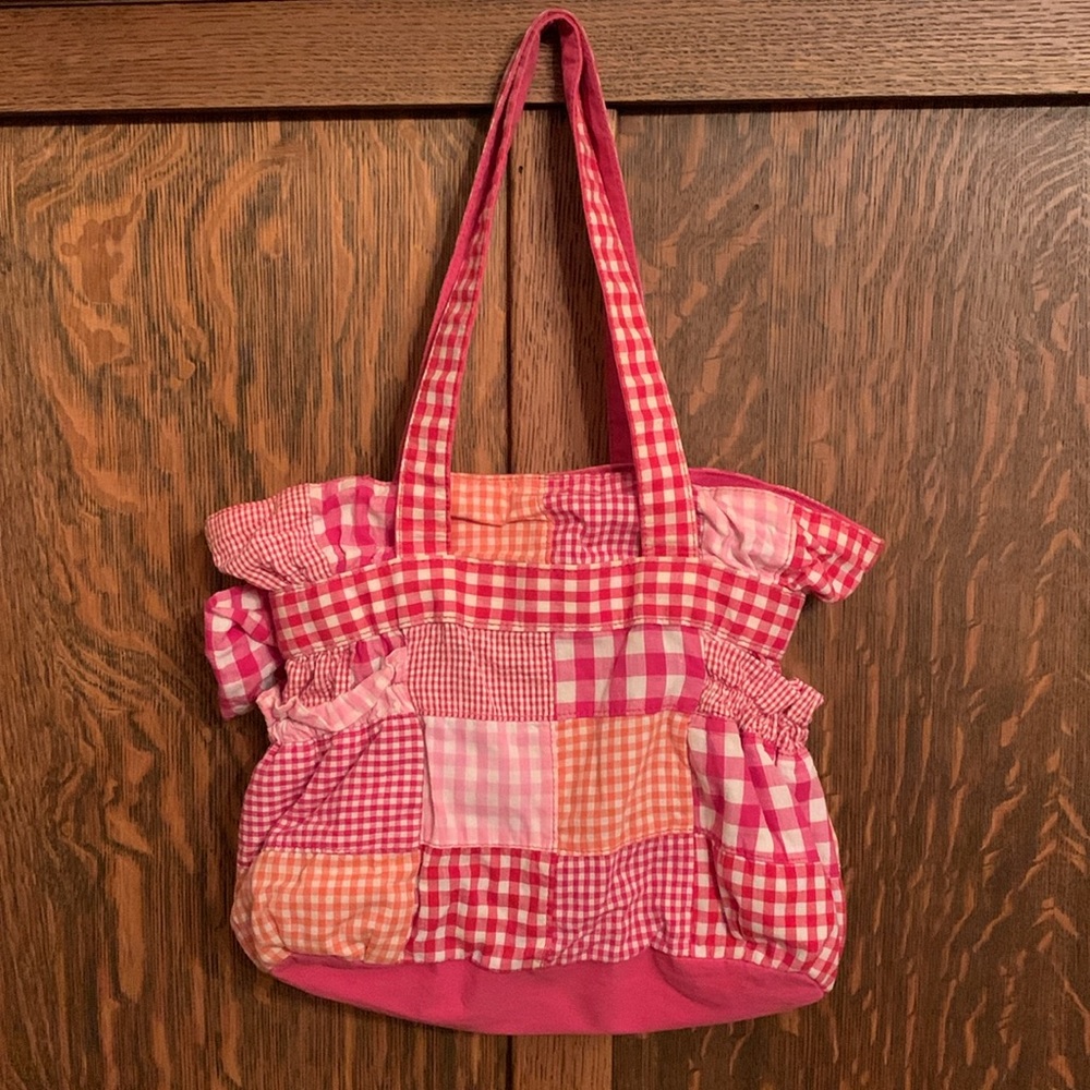 Unionbay patchwork quilted shoulder bag Y2K - Picture 3 of 9